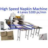 China 200x200mm 4 Colors Printing Napkin Tissue Paper Machine factory