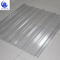 China Transparent Plastic PVC Roof Tiles Polycarbonate Greenhouse Skylight factory