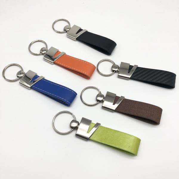 Quality Personalized Leather Key Chain Brass Custom Soft Enamel Nickel Plated for sale