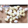 China Double Color Lemon Sour Fruit Candy Xylitol Sweeteners In Slim Tin factory