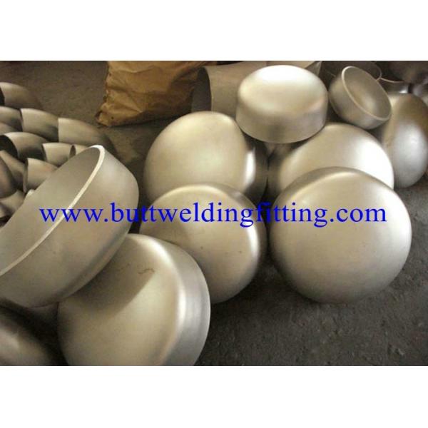 Quality 904l / Wp347 / Wp347h Stainless Steel Pipe Cap 1” Sch80s Asme B16.9 , Asme B16 for sale