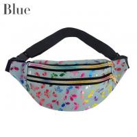 China 2022 Printed Waist Bag Women Fanny Pack Colorful Travel Kids Cartoon Belt`s Bag Festival Mobile Phone Pouch Purse factory