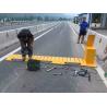 China Traffic Control Anti Terrorist Tyre Spike Barrier , Police /  Jail / Checkpoint Spiked Road Barrier factory
