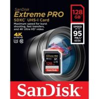 China SanDisk Extreme PRO SD SDXC 128GB UHS-3 95MB/s Class10 633X 4K 4K2K UHD Card factory