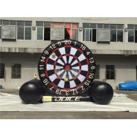 China Giant Inflatable Dart Board , Football / Golf Dartboard For Kids factory