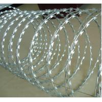 China CBT-65 concertina razor wire / razor barbed wire for sale factory