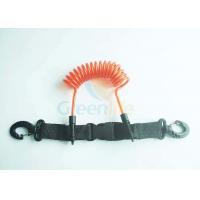China Quick Release steel tethering cable Scuba Diving Missed Rope With Buckle & Hook factory