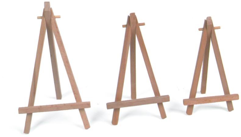 China Creative Small / Mini Toddler Artist Painting Easels For Pictures Customised Size for sale