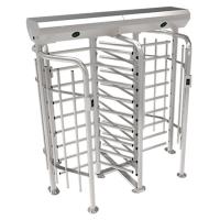 China ZKTECO FHT2300D high quality 304 stainless steel full height turnstile security system for sale