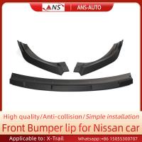 China Matte Black Nissan X Trail Car Bumper Lip With 3M Solid Tape for sale