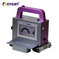 Quality CYCJET UV Handheld Inkjet Printer 2-71mm Resolution Height 200DPI for sale