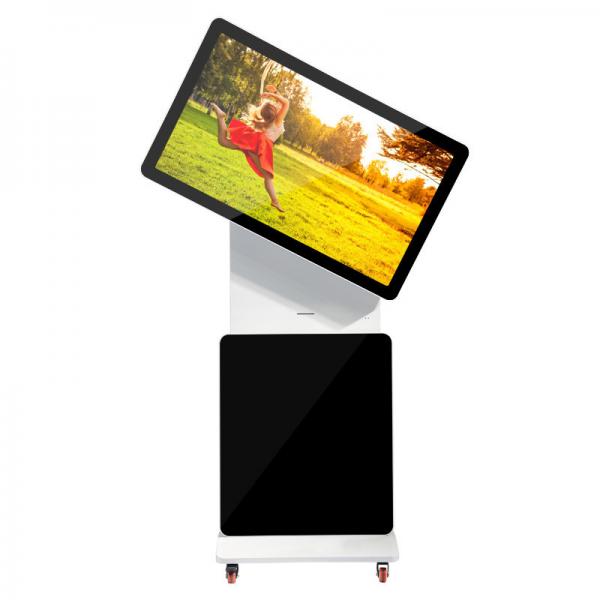 Quality 43" 1920x1080 Lcd Wifi 4G Rotating Advertising Kiosk for sale