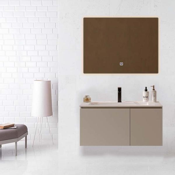 Quality SONSILL Wood Bathroom Vanity Floating Vanity Cabinet Nano Rock for sale