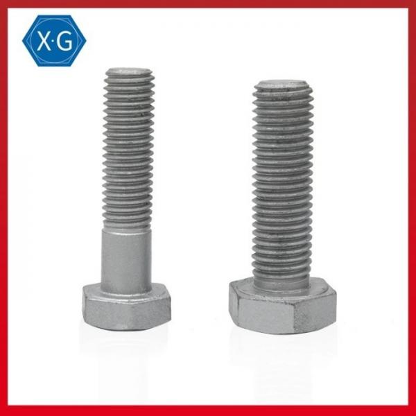 Quality Structural High Strength Bolts HDG Heavy Hex Cap Screw Coarse 2A for sale