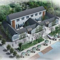 China Prefabricated Modular Homes Prefab Beach Resort Bungalow factory