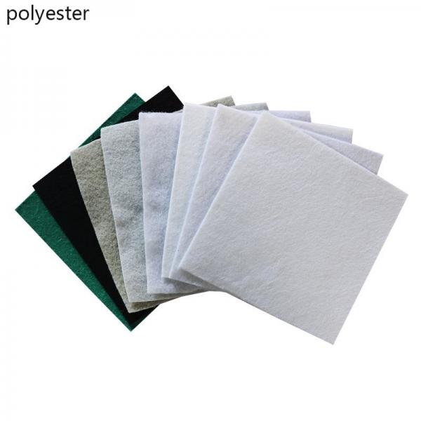 Quality Courtyard White Non Woven Geo Fabric Short Fiber Anti Acid for sale