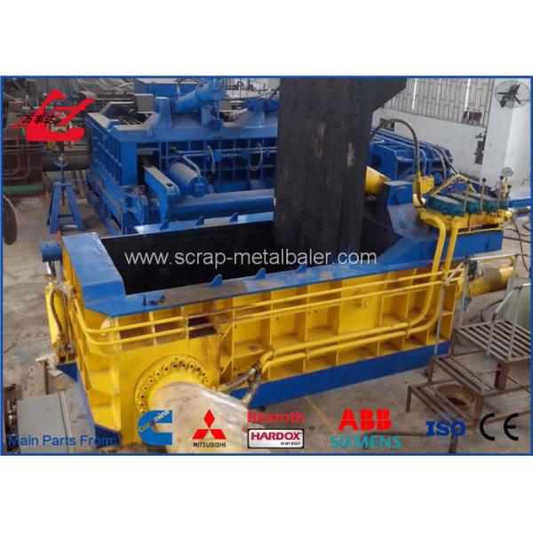 Quality Stainless Steel Waste / Steel Pipes Scrap Metal Baler Metal Compactor Machine for sale