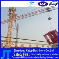 China 1. 4T new condition QTZ40 (4808) mini Single-gyration tower crane hot sale in India factory