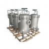 China Chemical Side Inlet Bag Filter Housing , 316 Stainless Steel Filter Housing factory