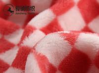 China Polyester flannel fleece Fabric/Lining /Terry Fabric/Warp Knitted Fabric bedding fabric factory