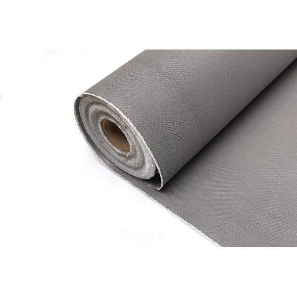 Quality 0.65mm 700 Degree Stainless Steel Wire Reinforced Fiberglass Fabric For for sale