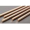 China Cylindrical Solid Copper Bar High Conductivity Width 10mm-125mm Industrial factory