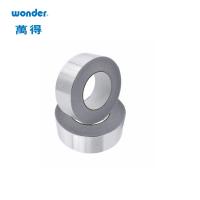 China Sealing Aluminum Foil Waterproof Tape , Silver Self Adhesive Aluminium Tape factory
