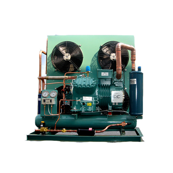 Quality Air Cooling V-type/U-type 4HE-18Y Refrigeration Condensing Unit 15HP 21100W Compressor Unit for sale