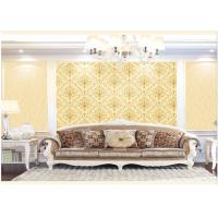 China Contemporary Damask Deep Embossed Wallpaper Waterproof For Interior Room factory