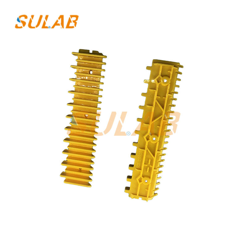 China Yellow Plastic Step Demarcation Strip Escalator Spare Parts SCS 319900 319901 319902 factory
