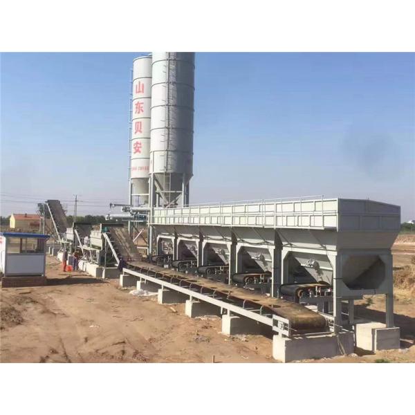 Quality 340KW Stabilized Soil Mixing Plant PLC Controlled for railway Construction for sale