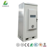 China 42U Double Wall Outdoor Telecom Cabinet Floor Standing for sale