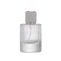 China Transparent Glass Perfume Bottle Sub Bottling 30 / 50 / 100ml Cosmetic Sampl factory