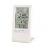China Large Display Weather Station Digital Hygro Thermometer With Calendar And Clock factory