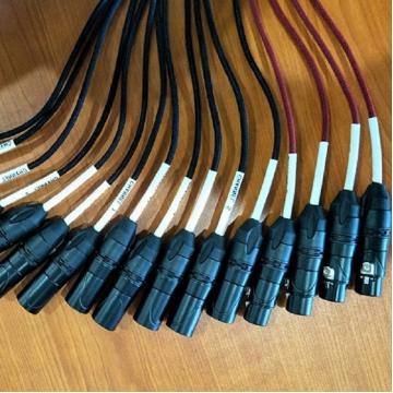 Quality 100ft 24 Channel Audio Snake Cable XLR Send Board Snake Cable XLR Splitter Cable for sale
