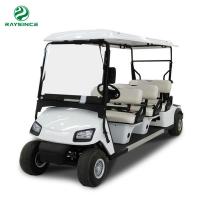 China 2021 New model club car 6 passenger golf cart hot sale electric golf buggy  with pu seat factory