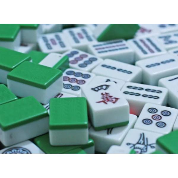 Quality YB Automatic Mahjong Table Cheat Green Plastic Casino Gambling Devices for sale