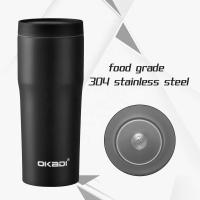 China Hot sell 16OZ Double Walled Insulated Vacuum Stainless Steel Coffee Travel Tumblers Mugs, Wholesale Custom Tumbler Cups in bulk for sale