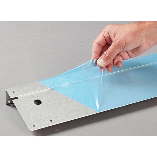 Quality Damage Free 200m 30 Micron Protective Plastic Film For Metal Panel for sale