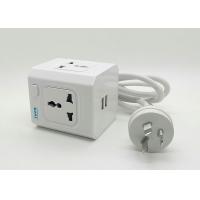 China Domestic Power Outlet Surge Protector , USB Conversion Surge Adaptor Plug factory
