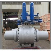 China API 6D Trunnion Ball Valves, Gas Over Oil Actuated factory