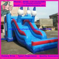 China PVC Inflatable Water Slide Indoor Playground Inflatable Slide factory
