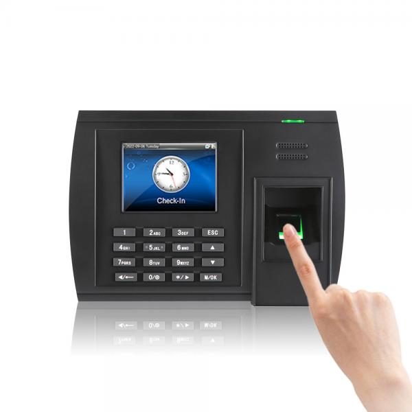Quality Biometric Fingerprint Time Attendance System with TCP/IP/USB port Communication for sale
