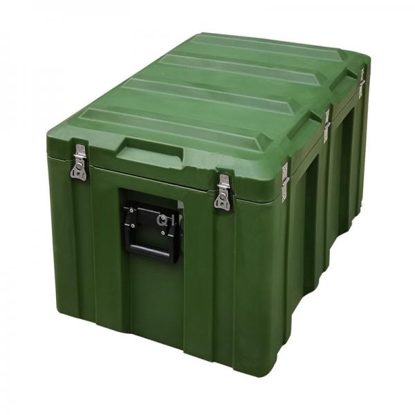Quality Hard Plastic Military Surplus Transport Cases One Piece Construction for sale