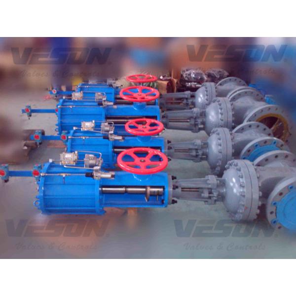 Quality Industrial Pneumatic Air Linear Actuator For Knife Gate Valves And Globe Valves for sale