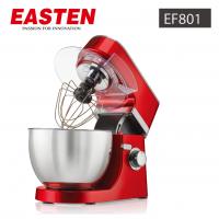 China Easten 700W Plastic Stand Mixer EF801 /China Made 4.3 Liters Stand Mixer / Oil Spray Red Electric Kitchen Mixer Price factory