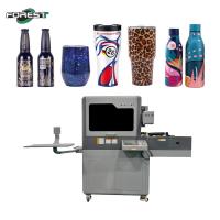Quality cylinder double station Rotary UV Printer For Conical And Cylinder Shape Bottle for sale