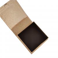 China Golden Black Holiday Packaging Box With Ribbon factory