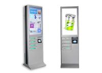 China Remote Advertising Cell Phone Charging Stations With 6 Electric Lockers factory