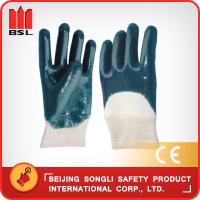 China SLG-N52 Nitrile coat working gloves factory
